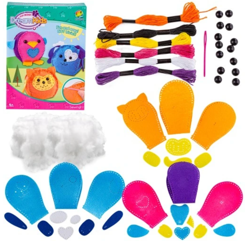 Set creatie perna copii 3 piese | CozyDream 1 - vivimall.ro