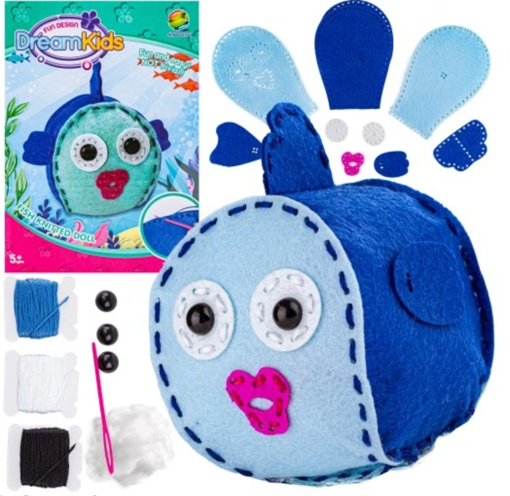 Set creatie perna copii peste |  DreamNest 2 - vivimall.ro