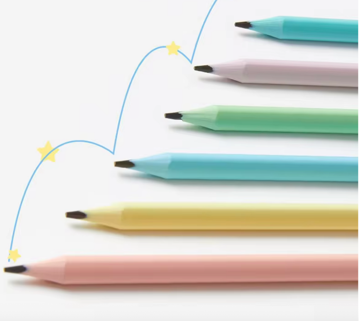 Set 12 Creioane Set Pal | HappyPen - vivimall.ro
