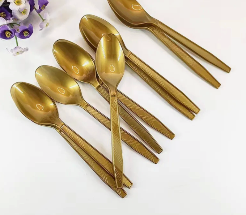 Set 10 Linguri De Unica Folosinta Bronz | GalaWare