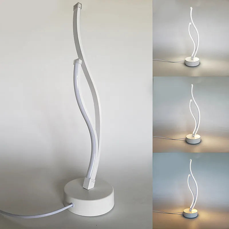 Veioza Led Minos, Lumina Rece/Calda/Neutra, Metal Si Acril - vivimall.ro