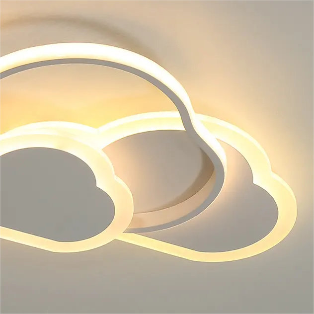 Lustra Led Cu Telecomanda Rioko, 3 Nori, Lumina Rece/Calda/Neutra, Dimabila - vivimall.ro