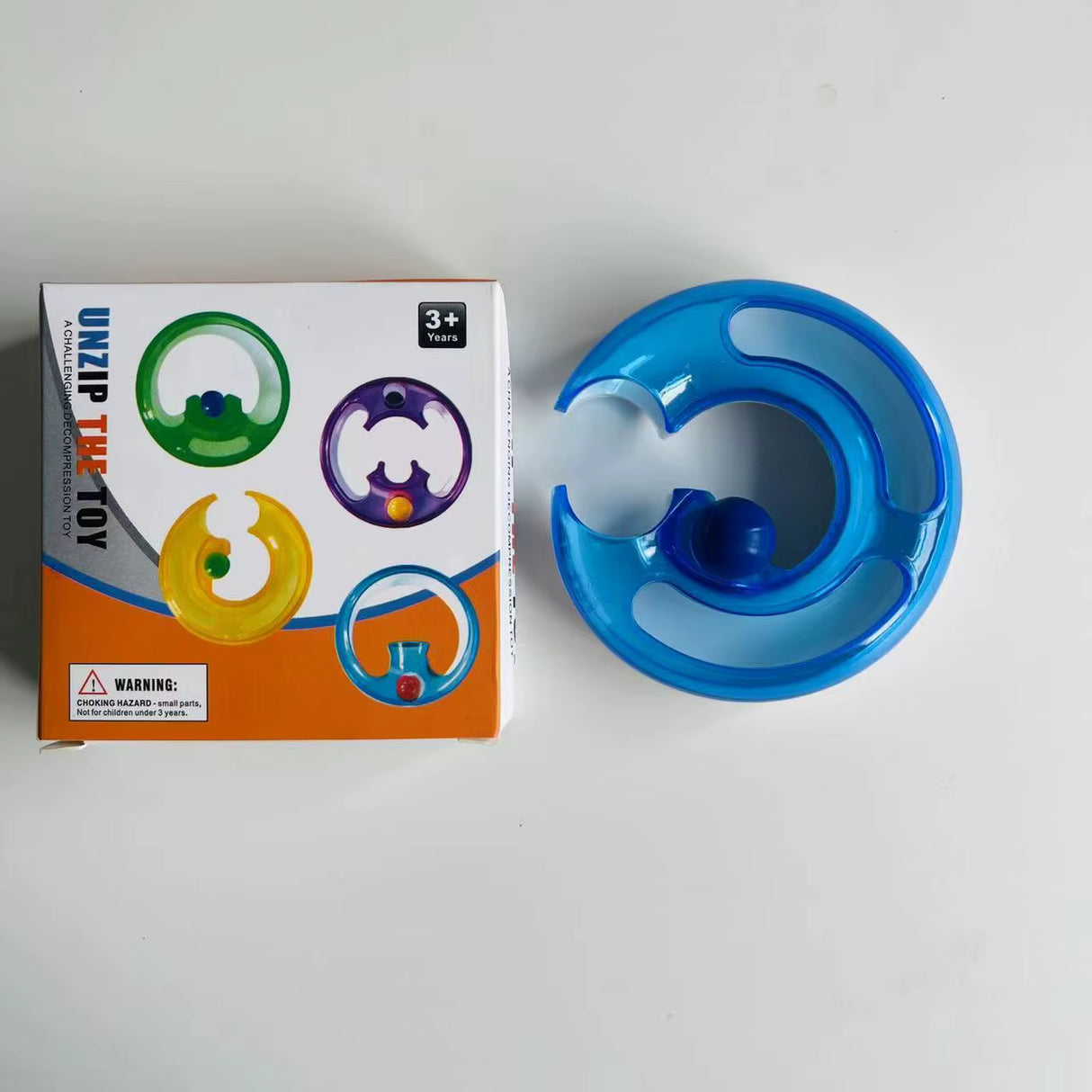 Jucarie Antistres Din Silicon Spin Toy Multicolor | SpinzyPlay