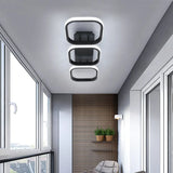 Lustra Led Vertex, 3 Patrate, Liniara, Lumina Rece/Calda/Neutra - vivimall.ro
