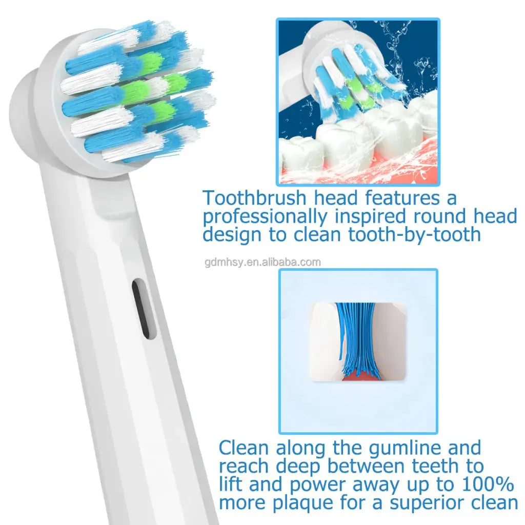 Set 4 X Rezerve Compatibile Oral-B - vivimall.ro