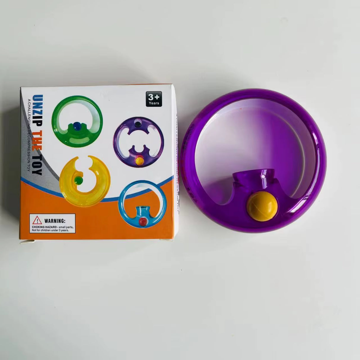 Jucarie Antistres Din Silicon Spin Toy Multicolor | SpinzyPlay
