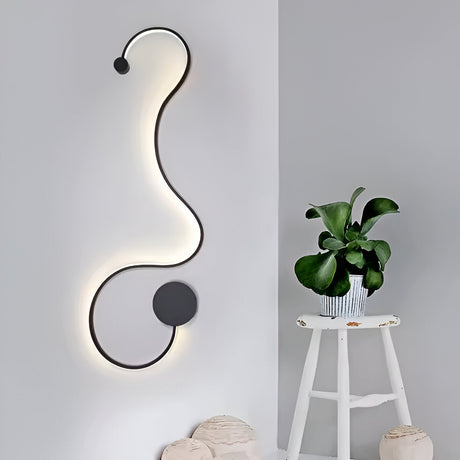 Aplica Led Delilah Decorativa Lumina Rece/Calda/Neutra Metal Si Silicon