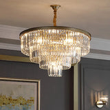Candelabru Cristal Chambord Eleganza 8Xe14, Diametru 48Cm, Mat - vivimall.ro