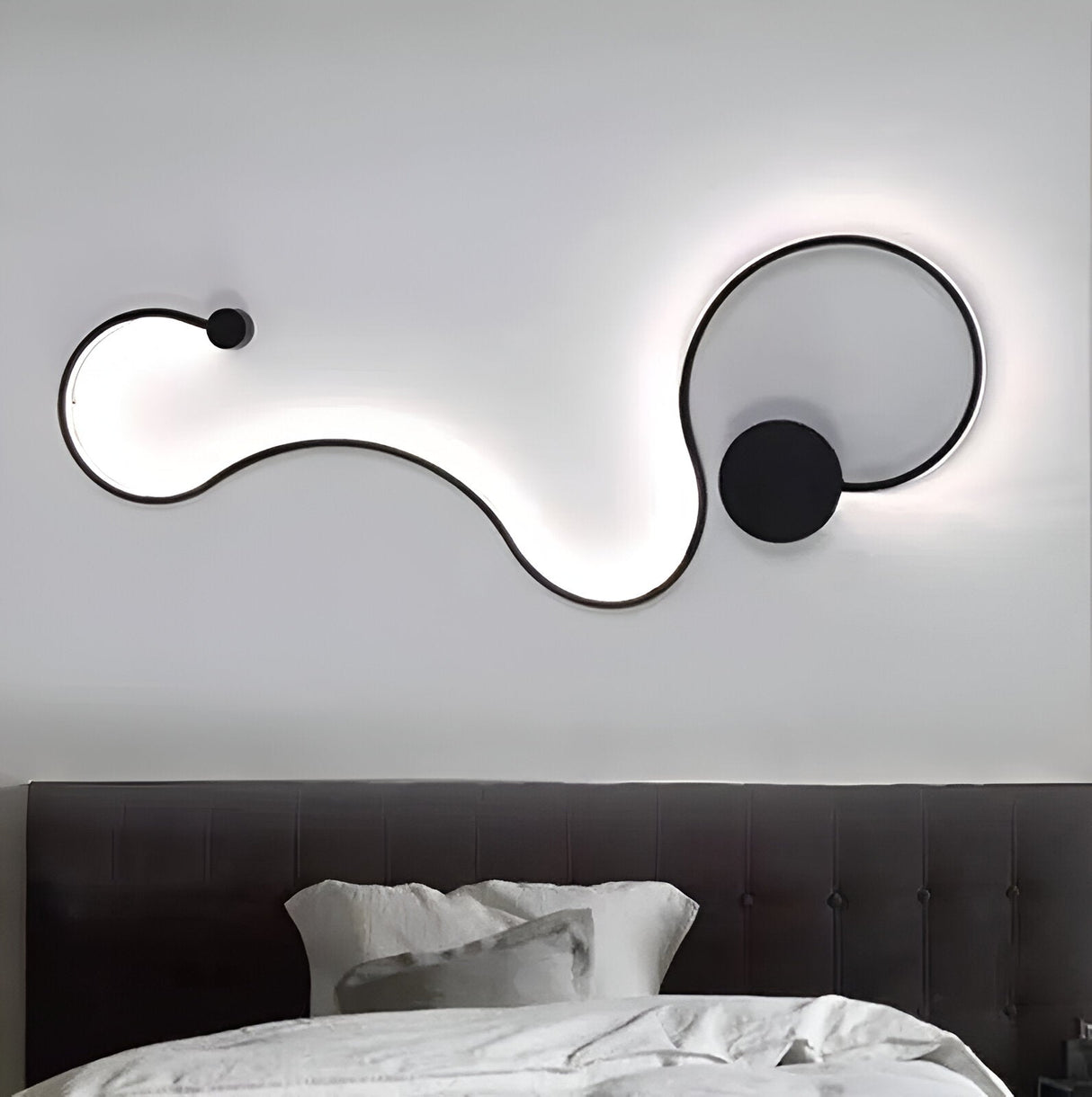 Aplica Led Delilah Decorativa Lumina Rece/Calda/Neutra Metal Si Silicon - vivimall.ro