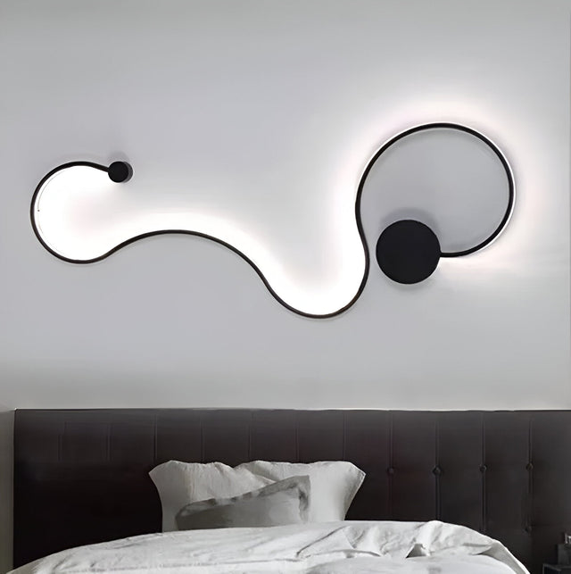 Aplica Led Delilah Decorativa Lumina Rece/Calda/Neutra Metal Si Silicon - vivimall.ro