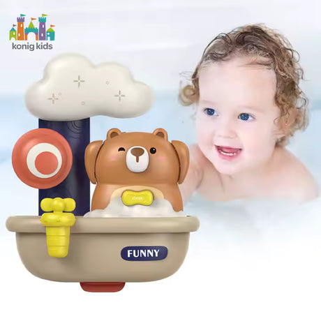 Jucarie baie ursulet cu spuma | BathBuddy - vivimall.ro