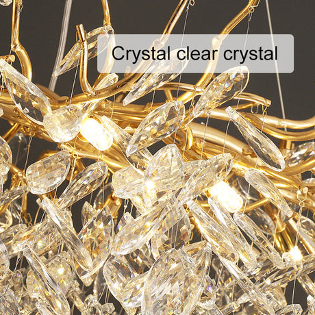 Candelabru Cristal Waltz Rhapsody, 9X G9, 80Cm - vivimall.ro