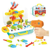 Jucarie valiza constructie copii 258 piese | MechHero - vivimall.ro
