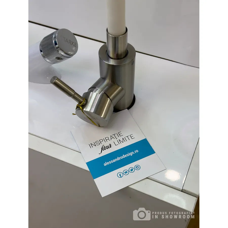 Baterie Cu Pipa Flexibila, Inox Sus304, Satinat Si - vivimall.ro