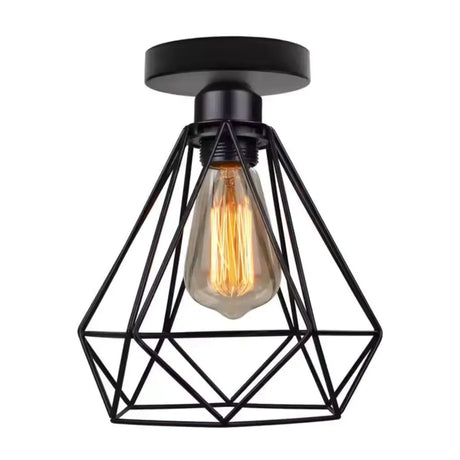 Lustra Cu Abajur, Gracie, Diamant, 1Xe27 - vivimall.ro