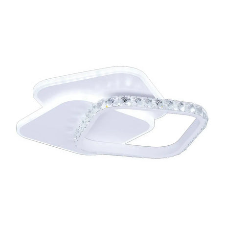 Lustra Led Cu Cristal Anastasia, Diametru 30Cm, Lumina Rece/Calda/Neutra - vivimall.ro