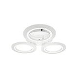 Lustra Led Mara, 3 Cercuri, Lumina Neutra - vivimall.ro