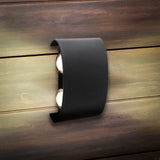 Fantas Aplica Led De Exterior Si Interior, 4 Surse X, Ip65, Metalic - vivimall.ro