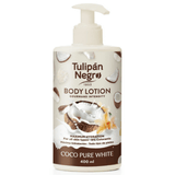 Tulipán Negro — Loțiune de corp Cocos 400 ml (cu pompă) - vivimall.ro