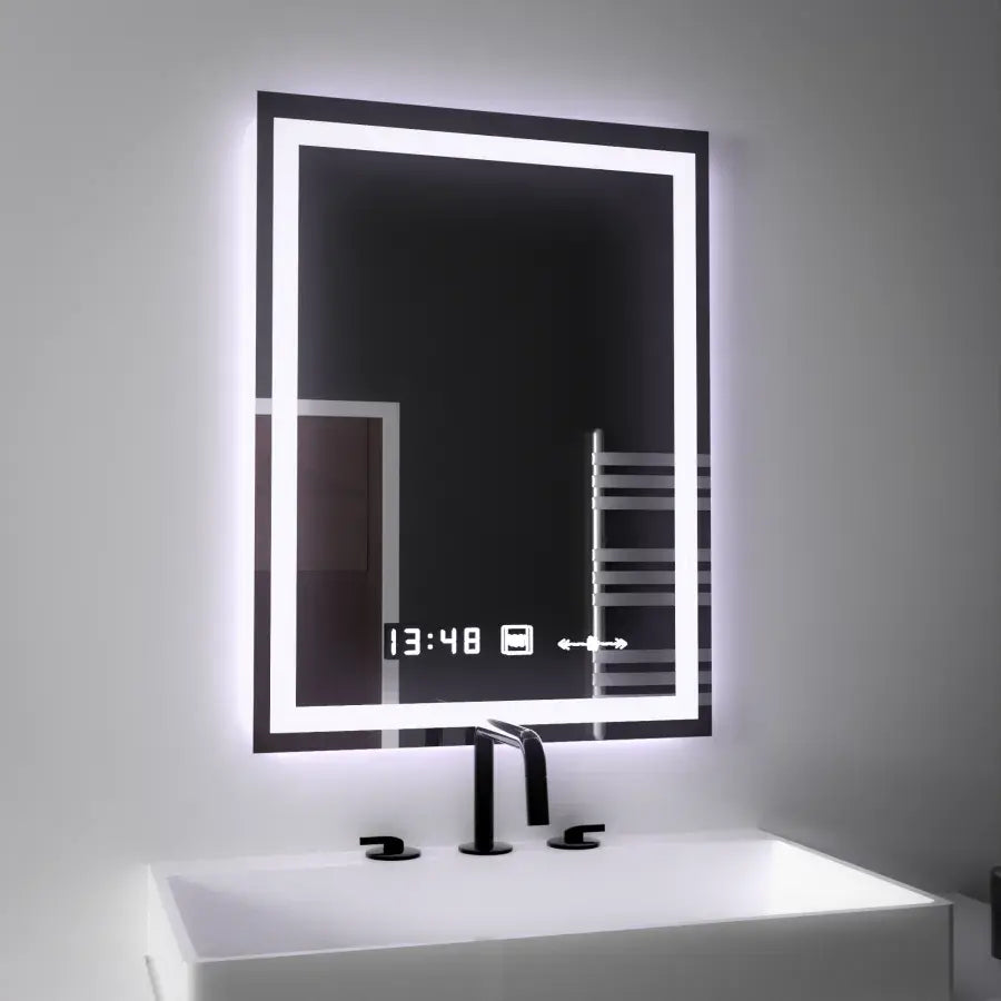 Oglindă LED Rectangulară Verite Marcello | Motionglow - vivimall.ro