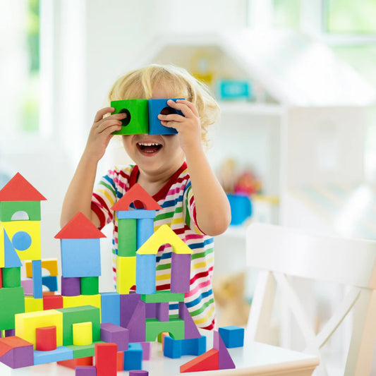 Set cuburi moi din spumă 29 piese | BuildaSoft - vivimall.ro