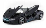 MASINUTA METALICA BMW I8 NEGRU SCARA 1 LA 24