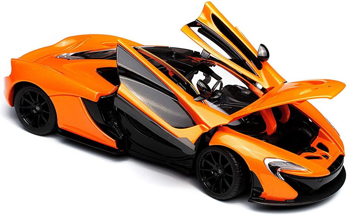 MASINUTA METALICA McLAREN P1 PORTOCALIU SCARA 1 LA 24