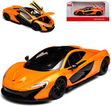 MASINUTA METALICA McLAREN P1 PORTOCALIU SCARA 1 LA 24