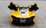 MASINUTA METALICA McLAREN P1 PORTOCALIU SCARA 1 LA 24