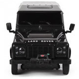 MASINA CU TELECOMANDA LAND ROVER DEFENDER NEGRU CU SCARA 1 LA 24