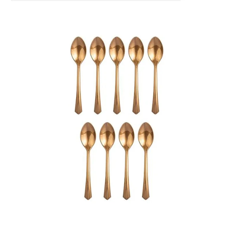 Set 10 Linguri De Unica Folosinta Bronz | GalaWare