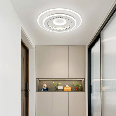 Lustra Led Doliana, Diametru 40Cm, Lumina Rece/Calda/Neutra - vivimall.ro