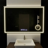 Oglinda Led Rectangulara, Souverain Motionglow Marcello, Sistem Dezaburire, Ceas & Termometru, Lupa Cosmetica - vivimall.ro