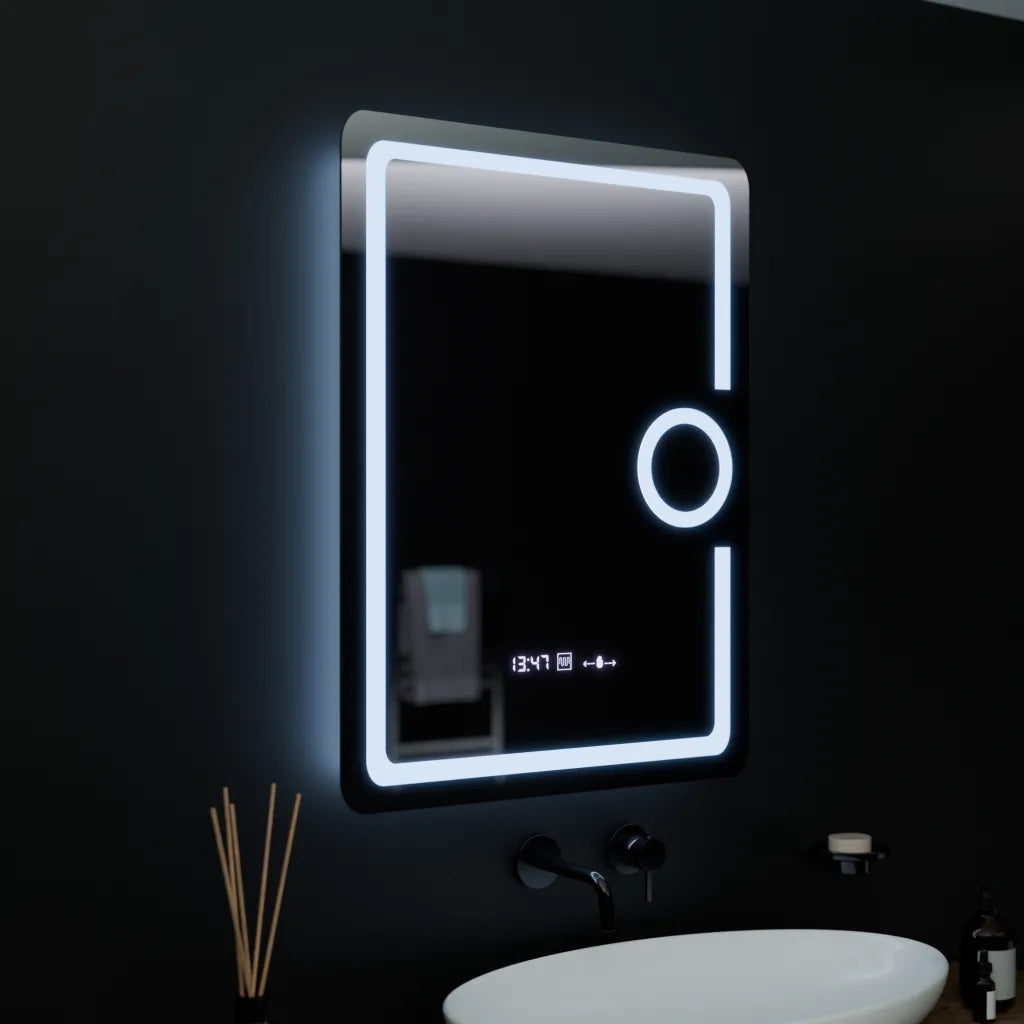 Oglindă LED Rectangulară Eclat Marcello | Motionglow - vivimall.ro