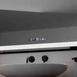 Oglinda Led Rectangulara, Verite Majeste Noir Motion Glow Marcello, Sistem Dezaburire, Ceas & Termometru - vivimall.ro