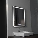 Oglinda Led Rectangulara, Favola Motionglow Marcello, Sistem Dezaburire, Ceas & Termometru - vivimall.ro