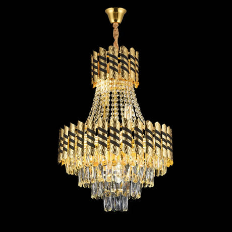 Candelabru Cristal 9Xe14 Nardo, 50 Cm Latime - vivimall.ro