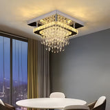 Candelabru Led Erico Patrat, Lumina Rece/Calda/Neutra, Cristal - vivimall.ro