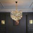 Candelabru Cristal Topkapi Nobile 6Xe14, Diametru 40Cm, Lucios - vivimall.ro