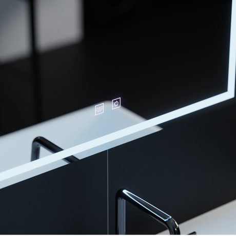 Oglinda Led Rectangulara, Umbria Touch, Sistem Dezaburire - vivimall.ro