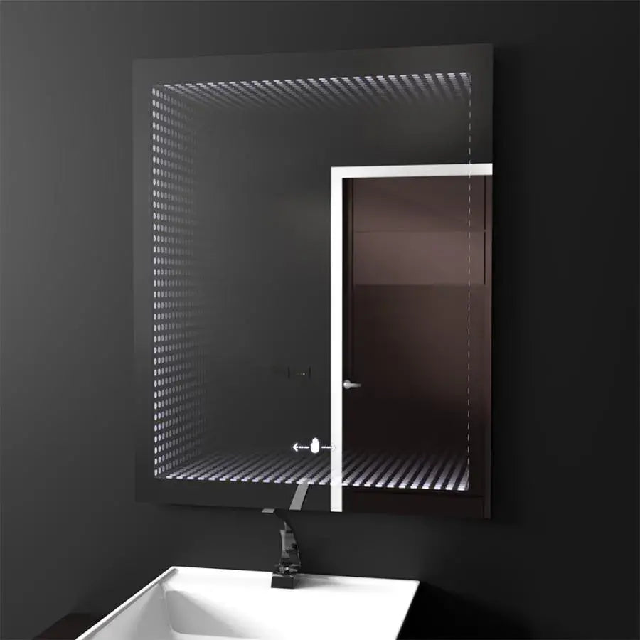 Oglinda Led Rectangulara, Morrin Senzor Motionglow Marcello - vivimall.ro