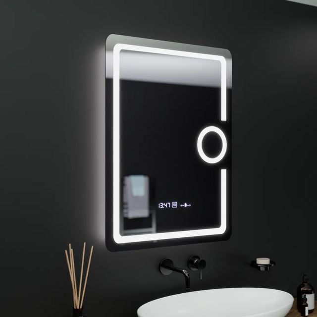 Oglindă LED Rectangulară Eclat Marcello | Motionglow - vivimall.ro