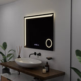 Oglindă LED Rectangulară Precision Marcello | Motionglow - vivimall.ro