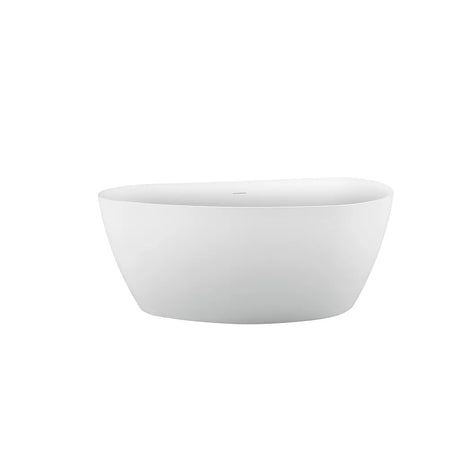 Cada Freestanding, Semi-Ovala, Acril, A - vivimall.ro