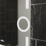 Oglinda Led Rectangulara, Eclat Motionglow Marcello, Sistem Dezaburire, Ceas & Termometru, Lupa Cosmetica - vivimall.ro