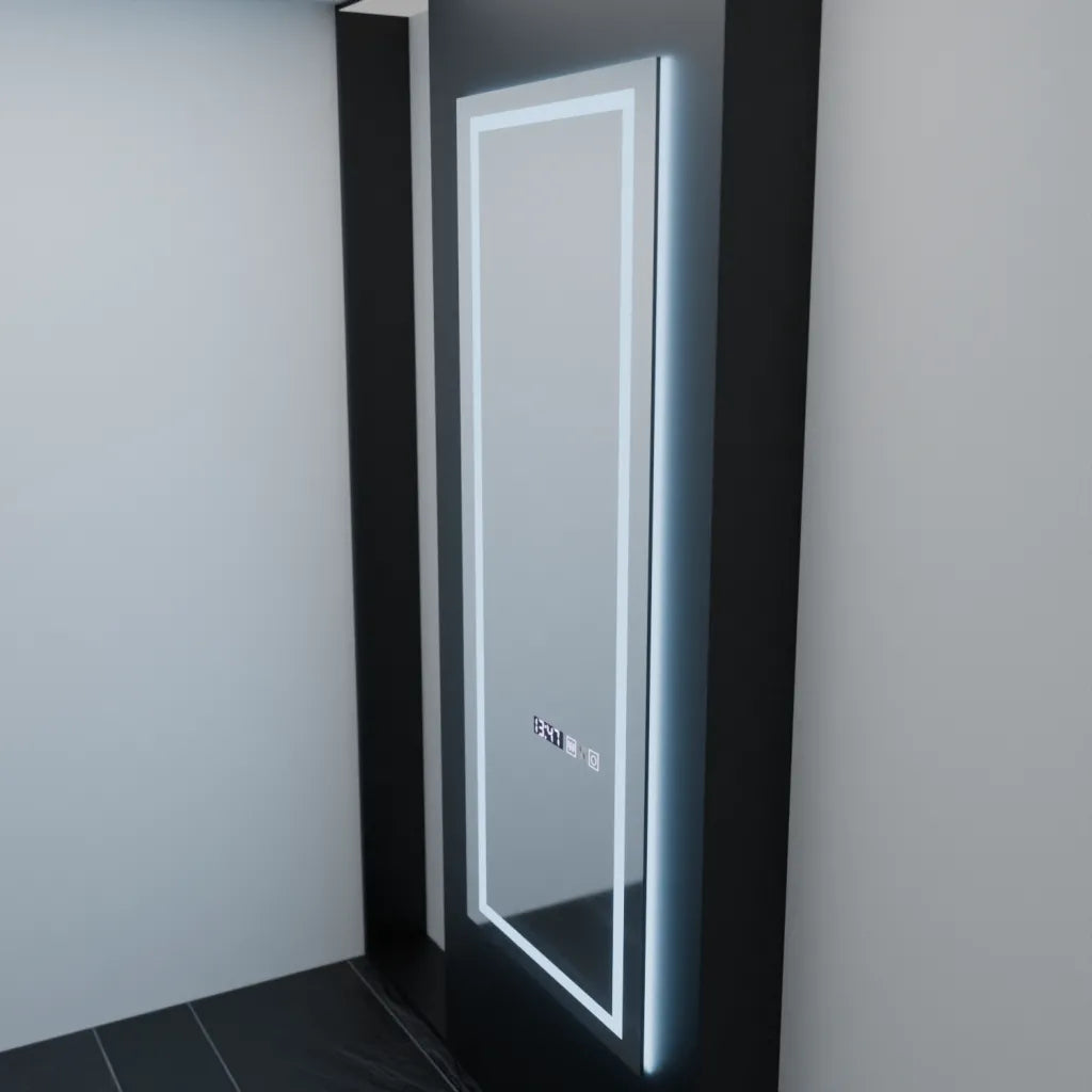 Oglinda Led Rectangulara, Alessia Senzor Radar Marcello, Sistem Dezaburire, Ceas & Termometru, Dimabila - vivimall.ro