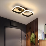 Lustra Led Vertex, 2 Patrate, Liniara, Lumina Rece/Calda/Neutra - vivimall.ro