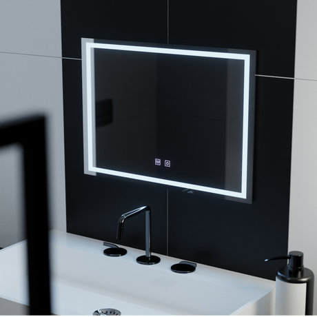 Oglinda Led Rectangulara, Umbria Touch, Sistem Dezaburire - vivimall.ro