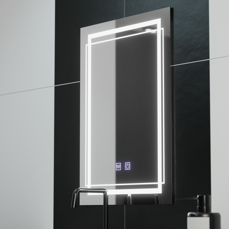 Oglinda Led Rectangulara, Koven Touch, Sistem Dezaburire - vivimall.ro