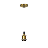 Lustra Antichizata, 1*E27, Metal - vivimall.ro